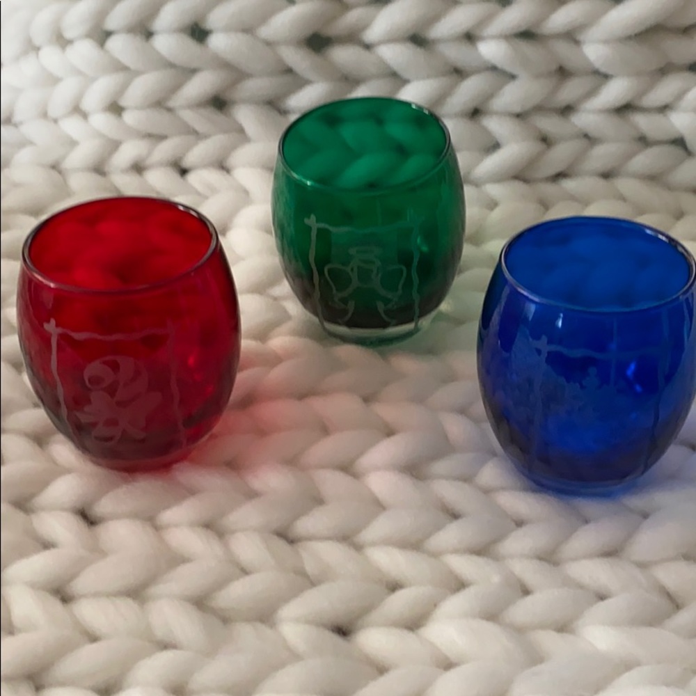 Vintage Partylite Holiday Trio